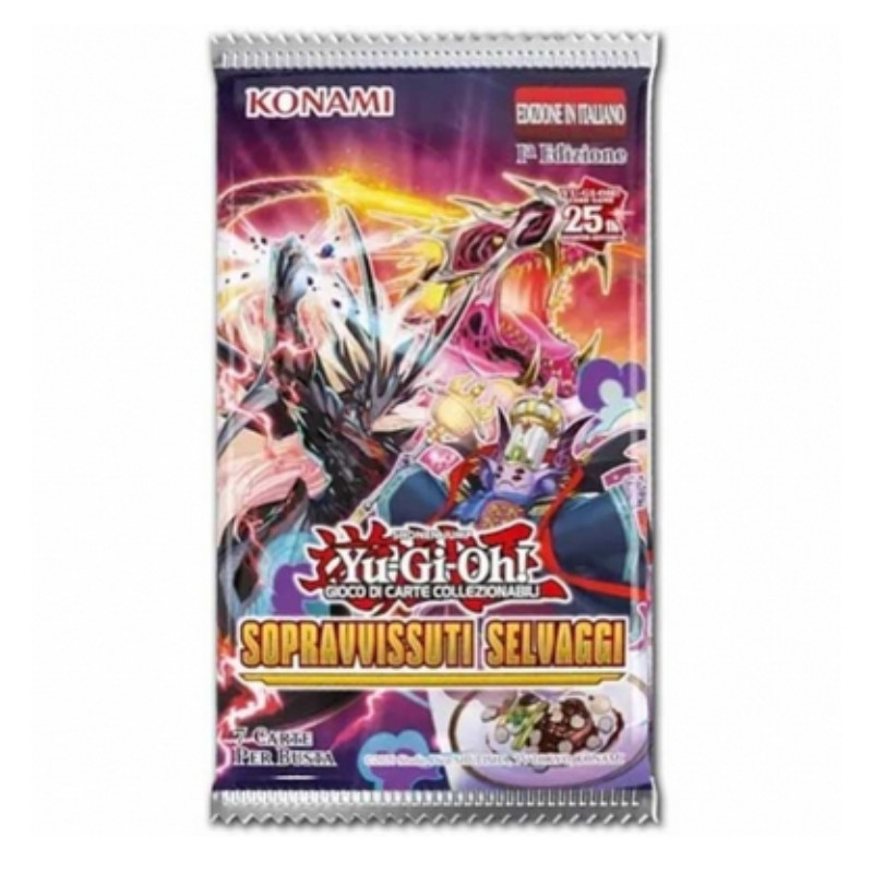 Yu-Gi-Oh! Sopravvissuti Selvaggi 1°Edizione (Busta 7 Carte) ITA